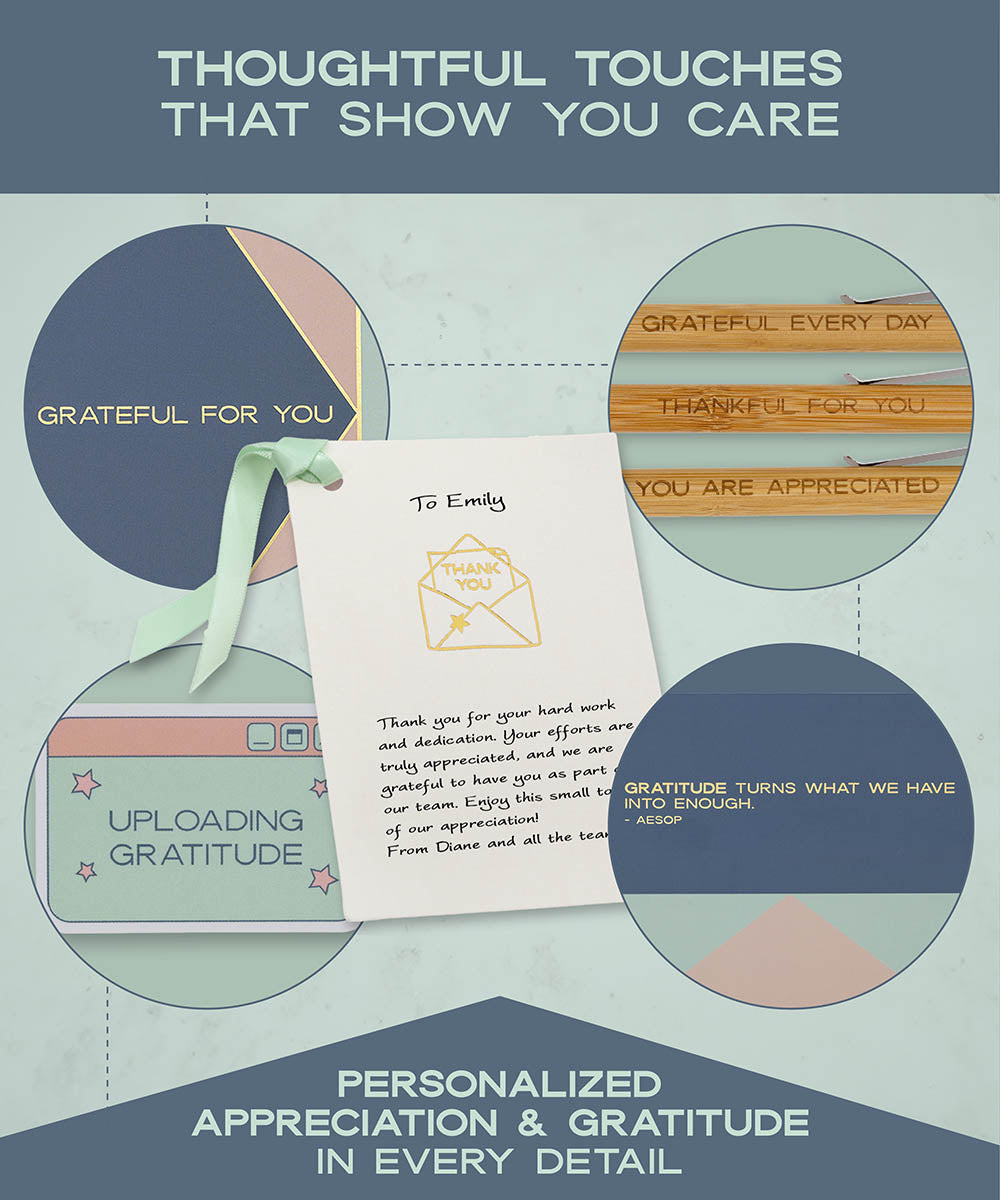 Employee Appreciation Day Gifts Set – Premium Notebook, Notepad & Pens | Thoughtful Employee Appreciation Day Gift Ideas
