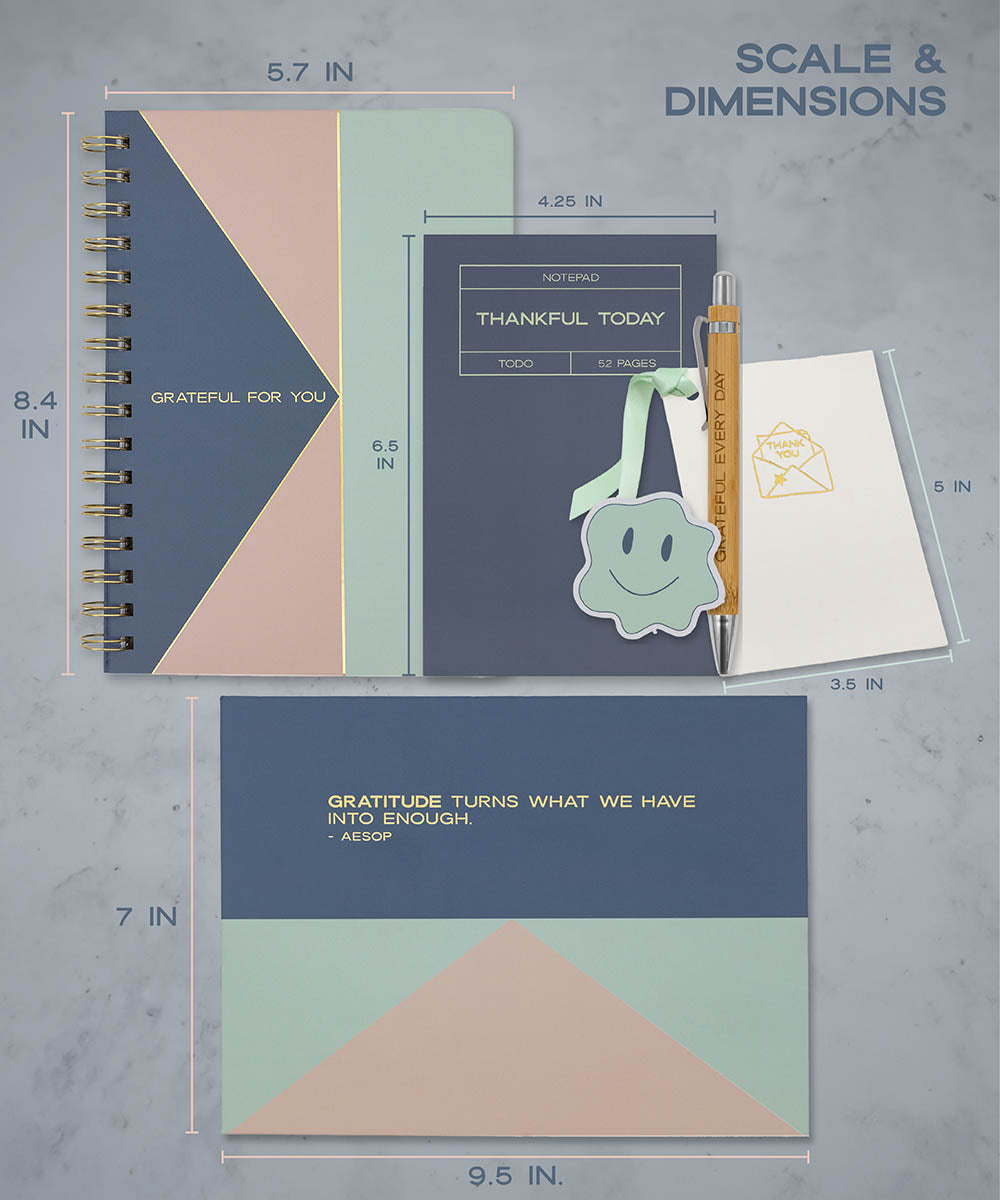 Employee Appreciation Day Gifts Set – Premium Notebook, Notepad & Pens | Thoughtful Employee Appreciation Day Gift Ideas
